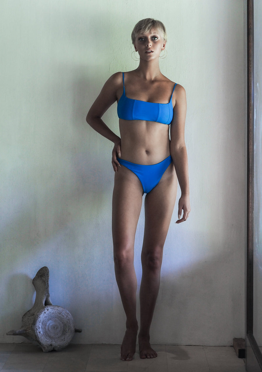 NANCY TOP | SEA BLUE | 50% OFF - seamoneswimwear