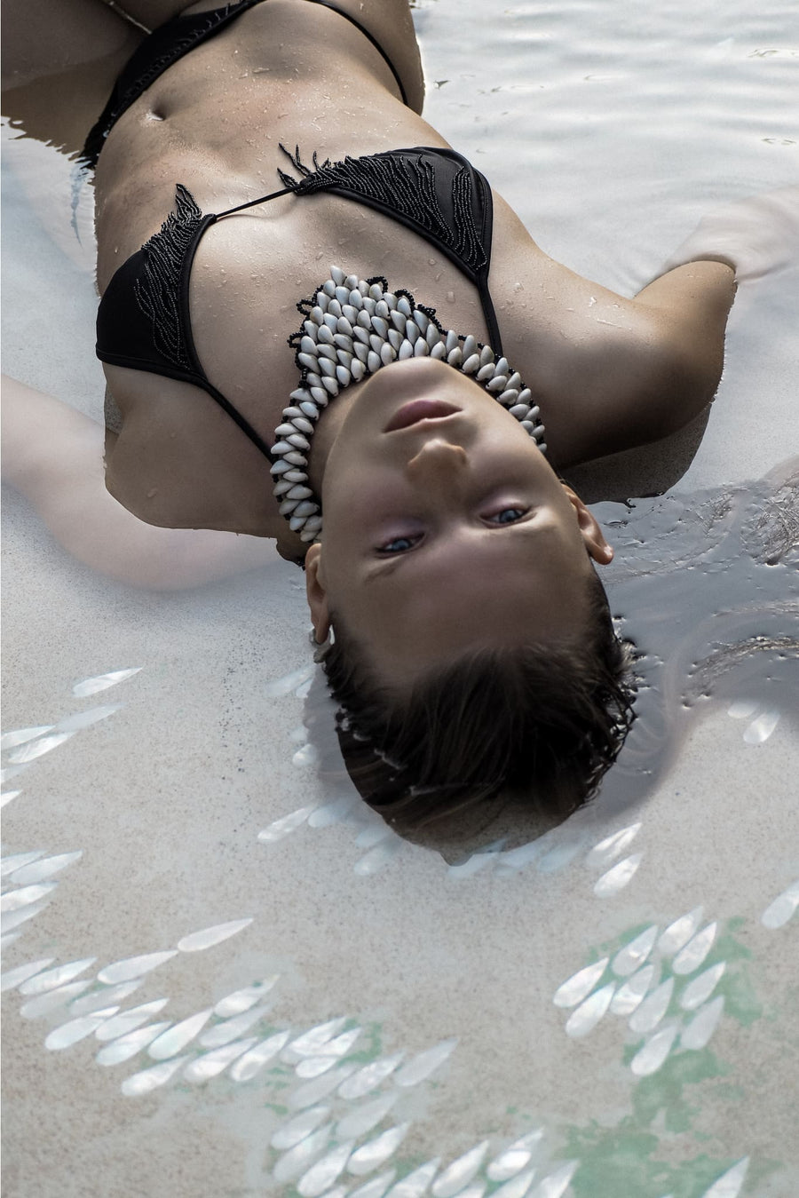 GLORIA TOP | INK BLACK - seamoneswimwear